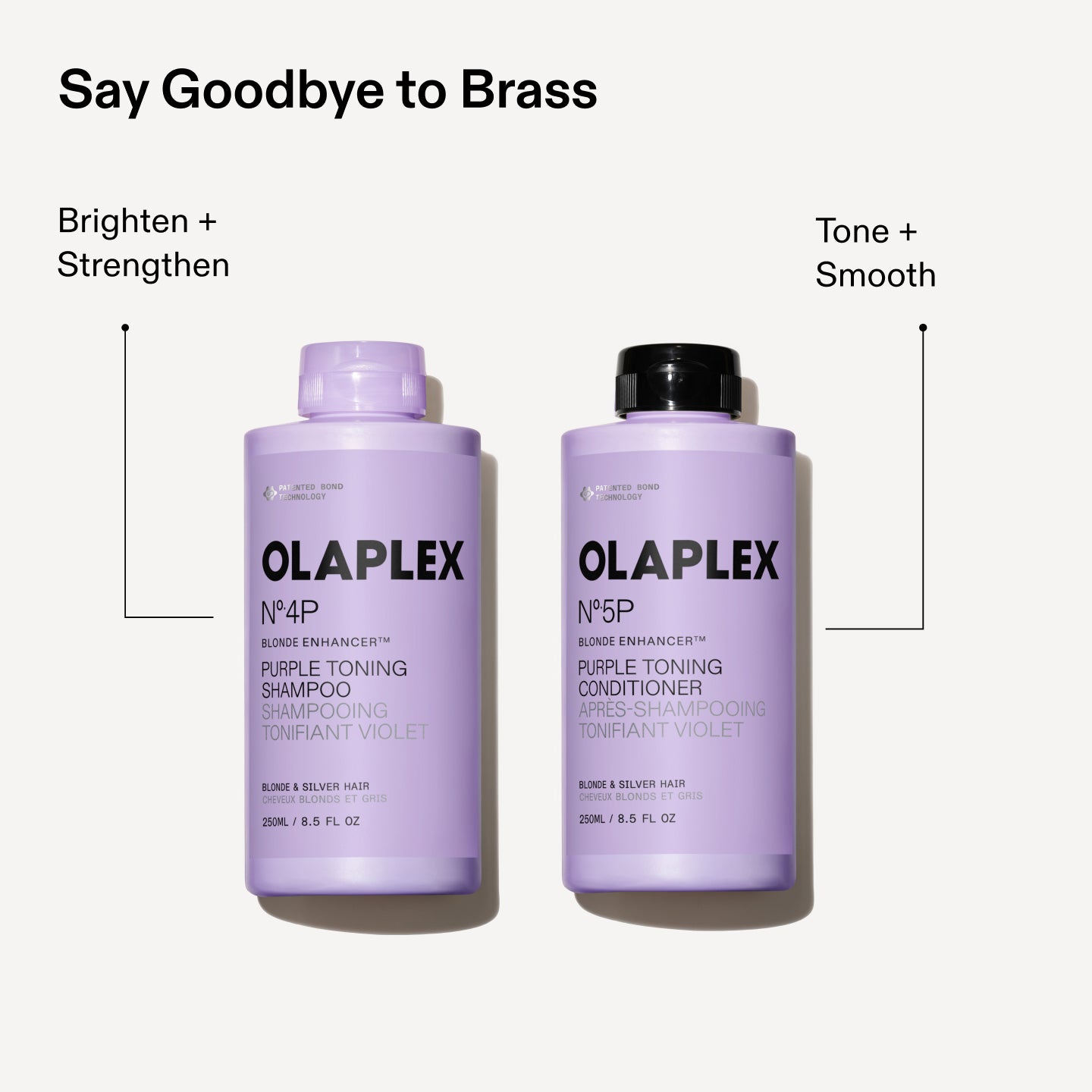 Nº.4P BLONDE ENHANCER™ PURPLE TONING SHAMPOO LITER - Image 5